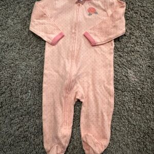 Laura Ashley Peach One Piece with Rose Detail